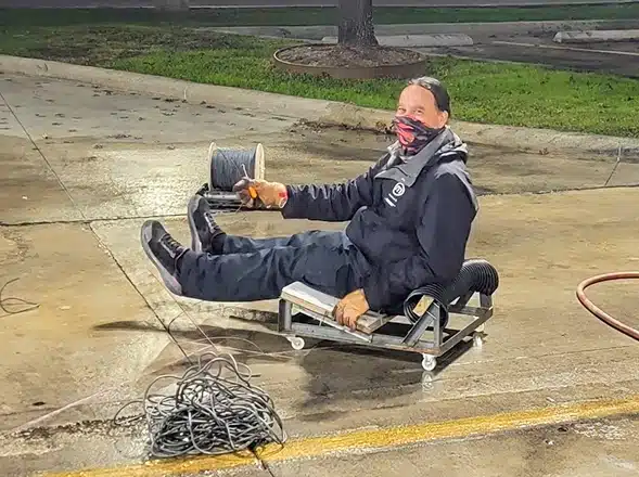 drive thru equipment install